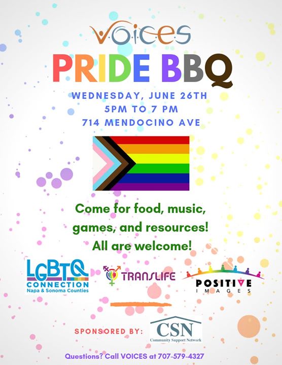 Queerish Goes to Santa Rosa Pride BBQ! Sonoma County LGBTQI Pride