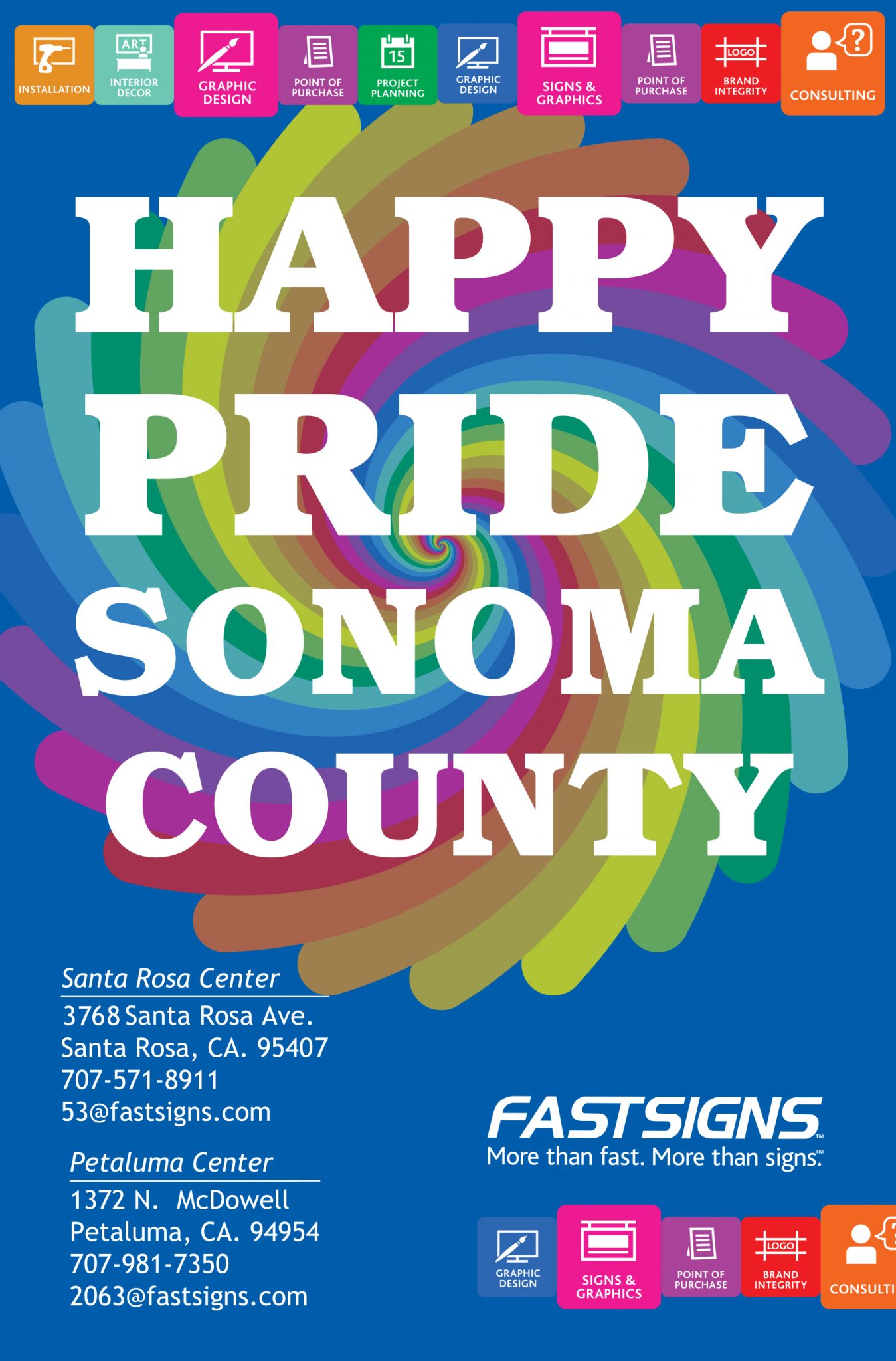 Sonoma County Pride Guide Advertising Sonoma County LGBTQI Pride